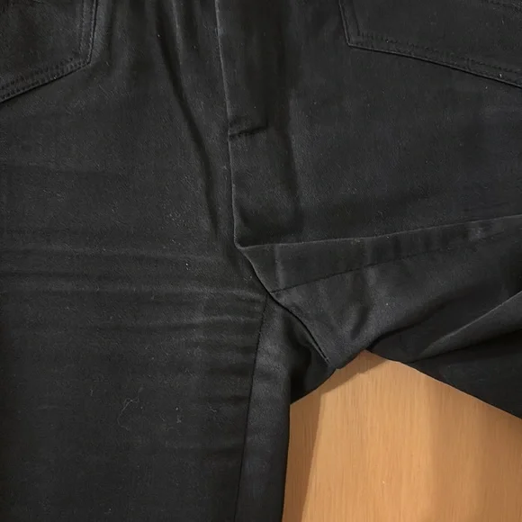 D&G Dolce Gabbana Women’s Straight Mid Rise Pants Black Size 28 - Picture 6 of 13